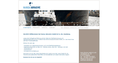 Desktop Screenshot of hansa-abrasive.de